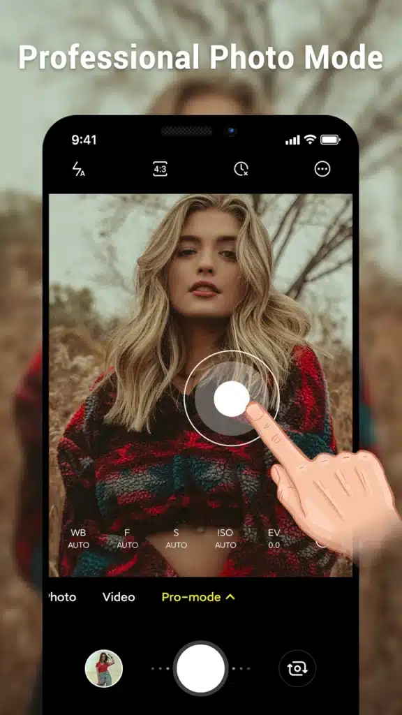 أفضل تطبيق كاميرا لتصوير الصور والفيديو بجودة عالية - لقطة شاشة 6